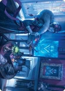 Flawless Forgery Art Card [Streets of New Capenna Art Series]
