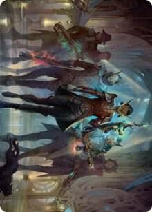 Family's Favor Art Card [Streets of New Capenna Art Series]