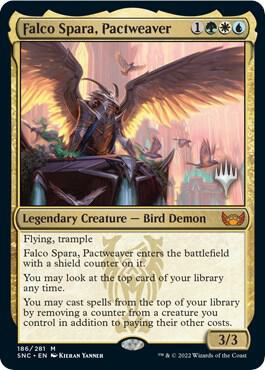 Falco Spara, Pactweaver (Promo Pack) [Streets of New Capenna Promos]