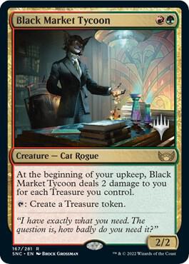 Black Market Tycoon (Promo Pack) [Streets of New Capenna Promos]
