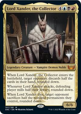 Lord Xander, the Collector (Promo Pack) [Streets of New Capenna Promos]