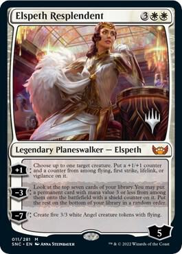 Elspeth Resplendent (Promo Pack) [Streets of New Capenna Promos]