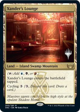 Xander's Lounge (Promo Pack) [Streets of New Capenna Promos]