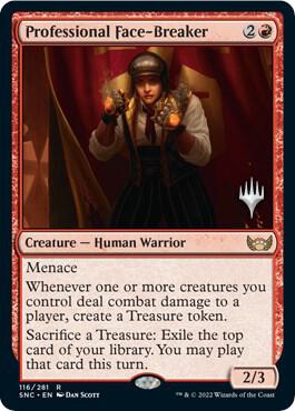 Professional Face-Breaker (Promo Pack) [Streets of New Capenna Promos]