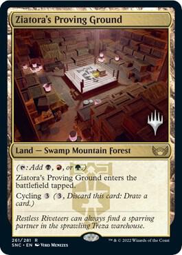 Ziatora's Proving Ground (Promo Pack) [Streets of New Capenna Promos]