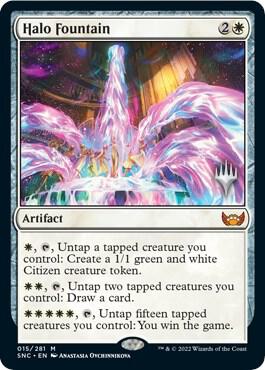 Halo Fountain (Promo Pack) [Streets of New Capenna Promos]