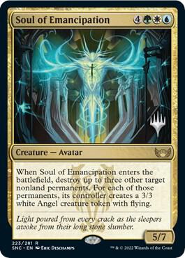 Soul of Emancipation (Promo Pack) [Streets of New Capenna Promos]