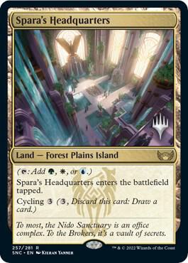 Spara's Headquarters (Promo Pack) [Streets of New Capenna Promos]
