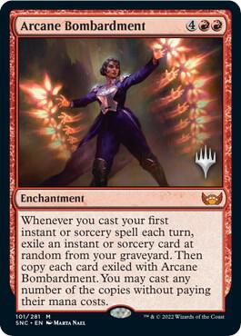 Arcane Bombardment (Promo Pack) [Streets of New Capenna Promos]