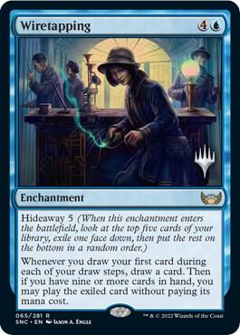 Wiretapping (Promo Pack) [Streets of New Capenna Promos]