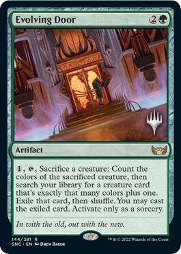 Evolving Door (Promo Pack) [Streets of New Capenna Promos]