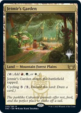Jetmir's Garden (Promo Pack) [Streets of New Capenna Promos]