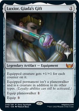 Luxior, Giada's Gift (Promo Pack) [Streets of New Capenna Promos]