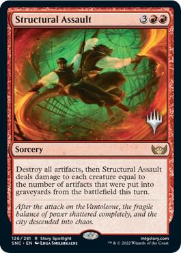 Structural Assault (Promo Pack) [Streets of New Capenna Promos]