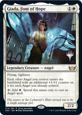 Giada, Font of Hope (Promo Pack) [Streets of New Capenna Promos]