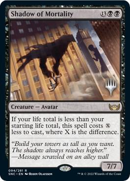 Shadow of Mortality (Promo Pack) [Streets of New Capenna Promos]