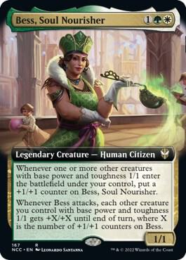 Bess, Soul Nourisher (Extended Art) [Streets of New Capenna Commander]