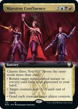 Maestros Confluence (Extended Art) [Streets of New Capenna Commander]