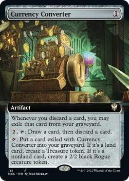 Currency Converter (Extended Art) [Streets of New Capenna Commander]