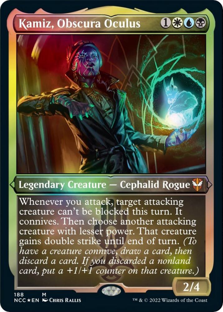 Kamiz, Obscura Oculus (Display Commander) [Streets of New Capenna Commander]