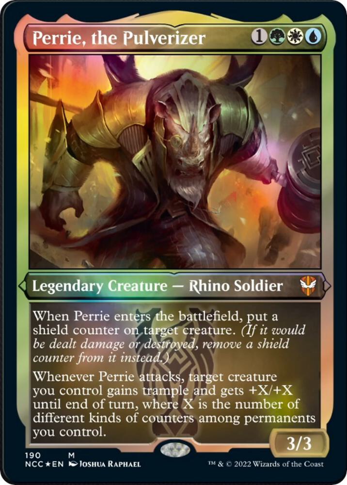 Perrie, the Pulverizer (Display Commander) [Streets of New Capenna Commander]