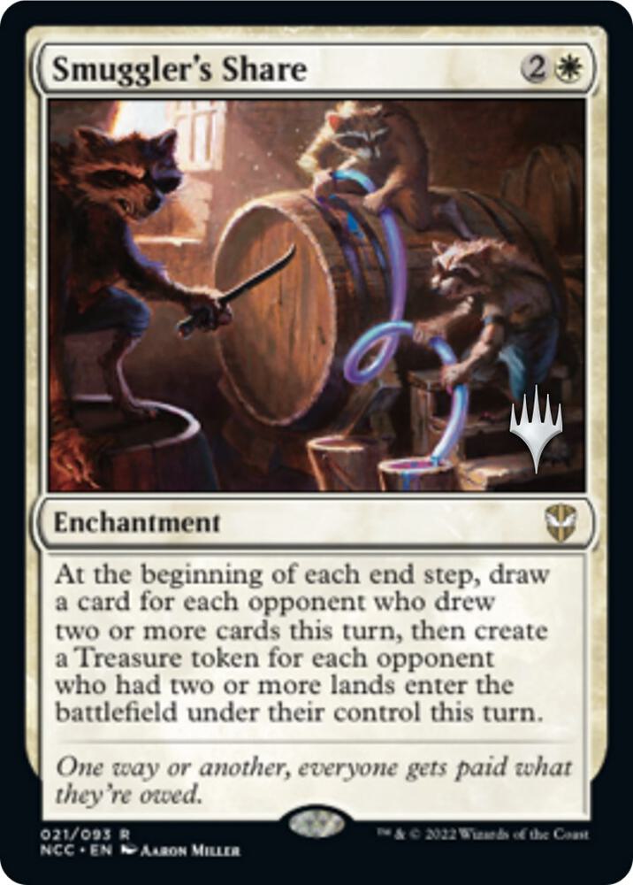 Smuggler's Share (Promo Pack) [Streets of New Capenna Commander Promos]
