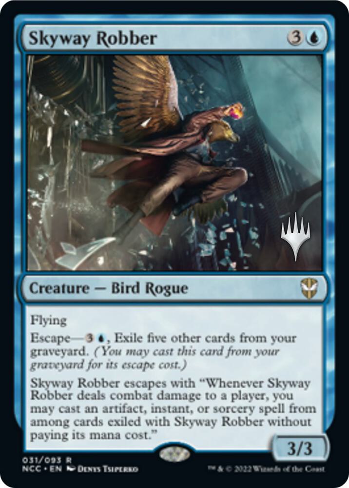 Skyway Robber (Promo Pack) [Streets of New Capenna Commander Promos]