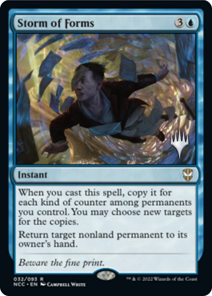 Storm of Forms (Promo Pack) [Streets of New Capenna Commander Promos]