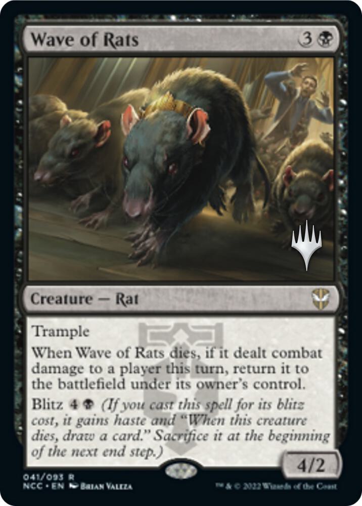 Wave of Rats (Promo Pack) [Streets of New Capenna Commander Promos]