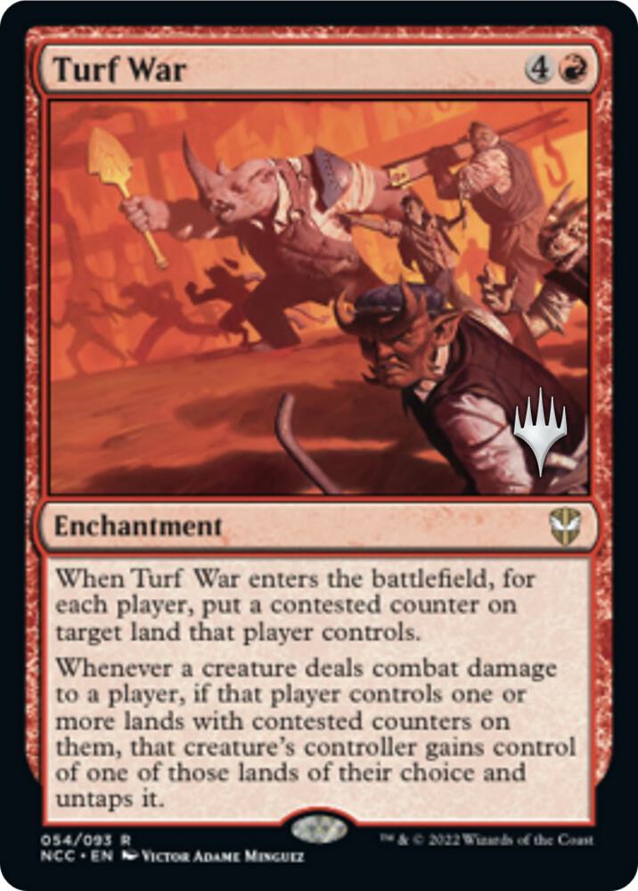 Turf War (Promo Pack) [Streets of New Capenna Commander Promos]