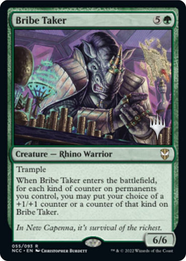 Bribe Taker (Promo Pack) [Streets of New Capenna Commander Promos]