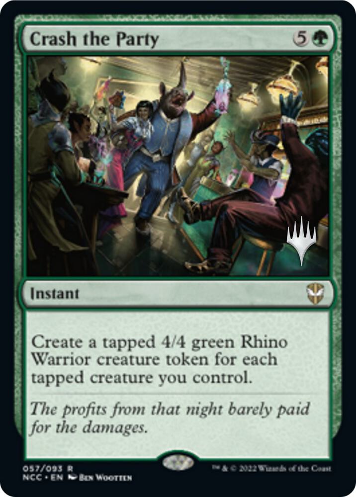 Crash the Party (Promo Pack) [Streets of New Capenna Commander Promos]