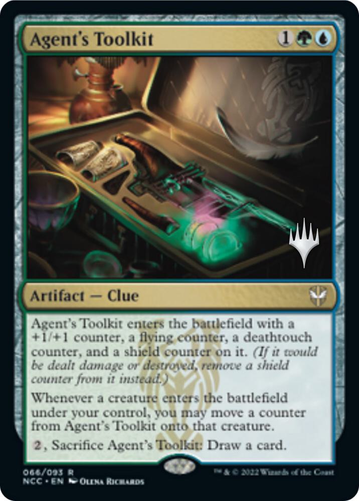 Agent's Toolkit (Promo Pack) [Streets of New Capenna Commander Promos]