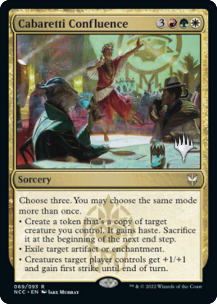 Cabaretti Confluence (Promo Pack) [Streets of New Capenna Commander Promos]