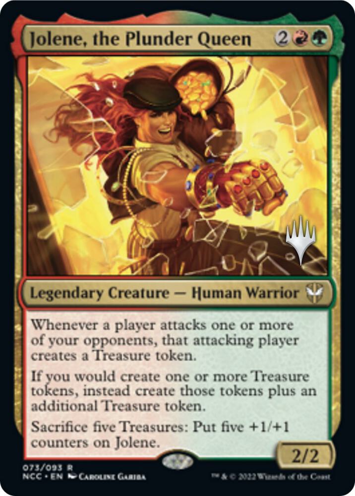 Jolene, the Plunder Queen (Promo Pack) [Streets of New Capenna Commander Promos]