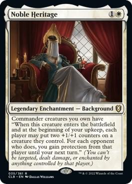 Noble Heritage [Commander Legends: Battle for Baldur's Gate]