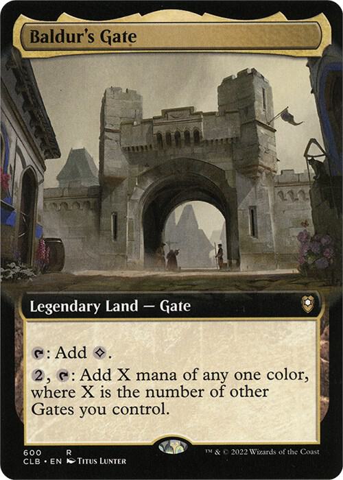 Baldur's Gate (Extended Art) [Commander Legends: Battle for Baldur's Gate]