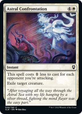 Astral Confrontation [Commander Legends: Battle for Baldur's Gate]
