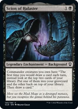 Scion of Halaster [Commander Legends: Battle for Baldur's Gate]