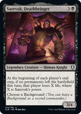 Sarevok, Deathbringer [Commander Legends: Battle for Baldur's Gate]