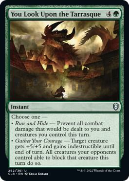 You Look Upon the Tarrasque [Commander Legends: Battle for Baldur's Gate]