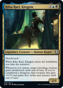 Rilsa Rael, Kingpin [Commander Legends: Battle for Baldur's Gate]