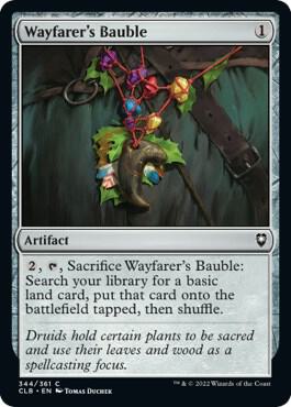 Wayfarer's Bauble [Commander Legends: Battle for Baldur's Gate]