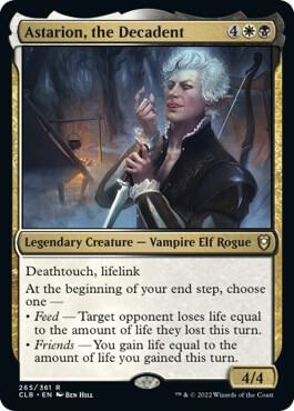 Astarion, the Decadent [Commander Legends: Battle for Baldur's Gate]