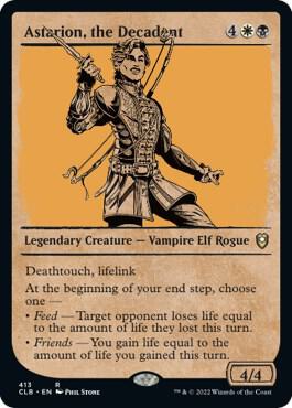 Astarion, the Decadent (Showcase) [Commander Legends: Battle for Baldur's Gate]