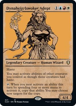 Dynaheir, Invoker Adept (Showcase) [Commander Legends: Battle for Baldur's Gate]