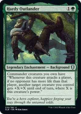 Hardy Outlander [Commander Legends: Battle for Baldur's Gate]