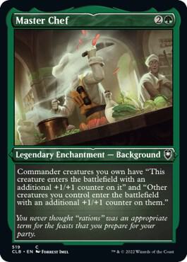 Master Chef (Foil Etched) [Commander Legends: Battle for Baldur's Gate]