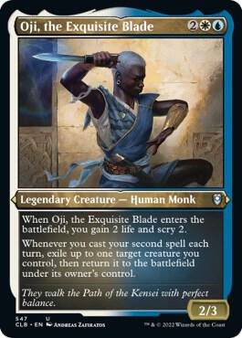 Oji, the Exquisite Blade (Foil Etched) [Commander Legends: Battle for Baldur's Gate]