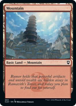 Mountain (465) [Commander Legends: Battle for Baldur's Gate]
